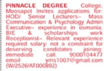 Faculty & Staff Recruitment