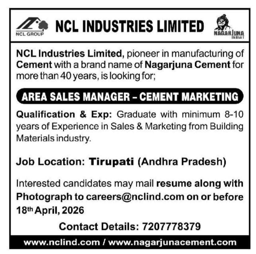 Hiring Area Sales Manager