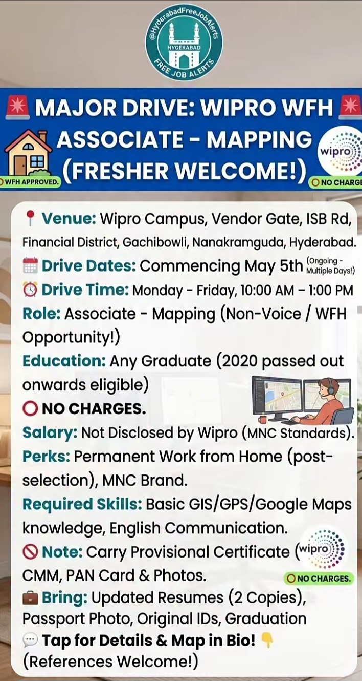 Hiring Associate – Mapping