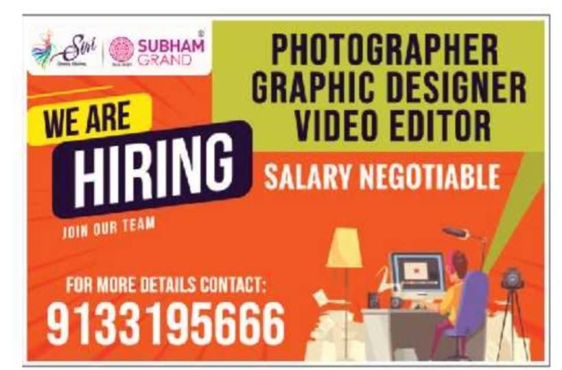 Hiring Creative Team