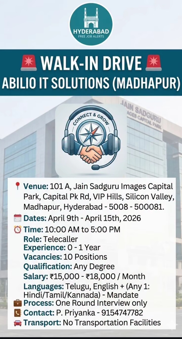 Hiring For Abilio It Solutions