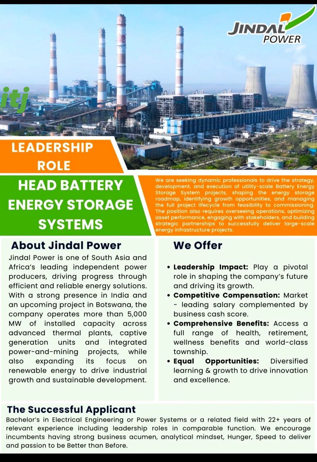 Hiring For Jindal Power