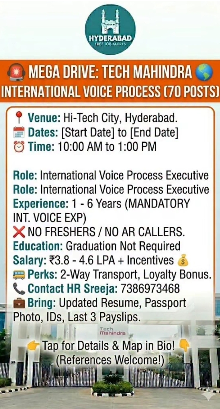 Hiring International Voice Process Executives