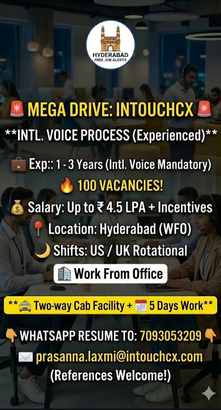 Hiring  International Voice Process