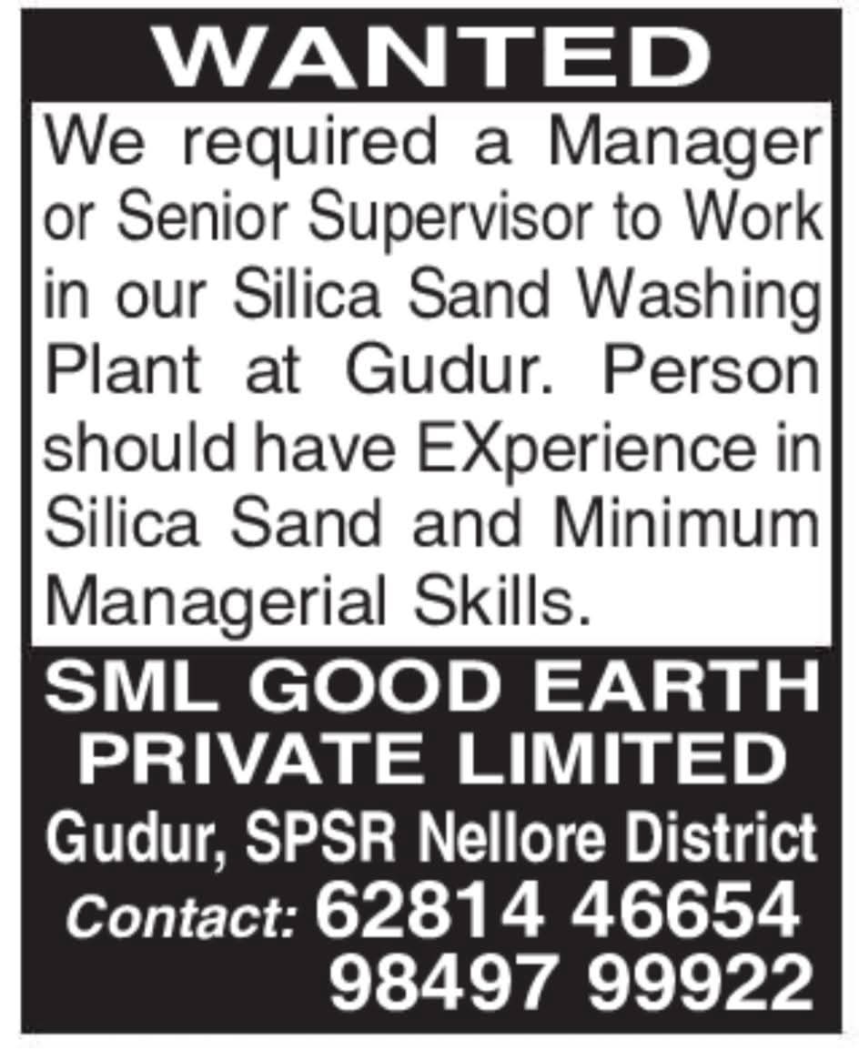 Hiring Manager or Senior Supervisor