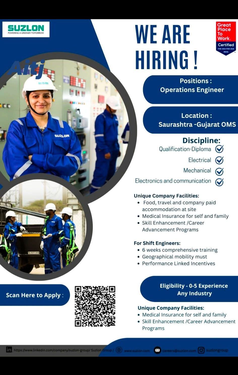 Hiring Operations Engineers