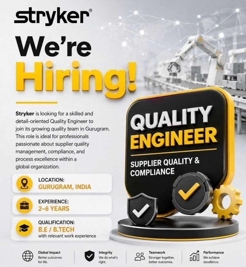 Hiring: Quality Engineer