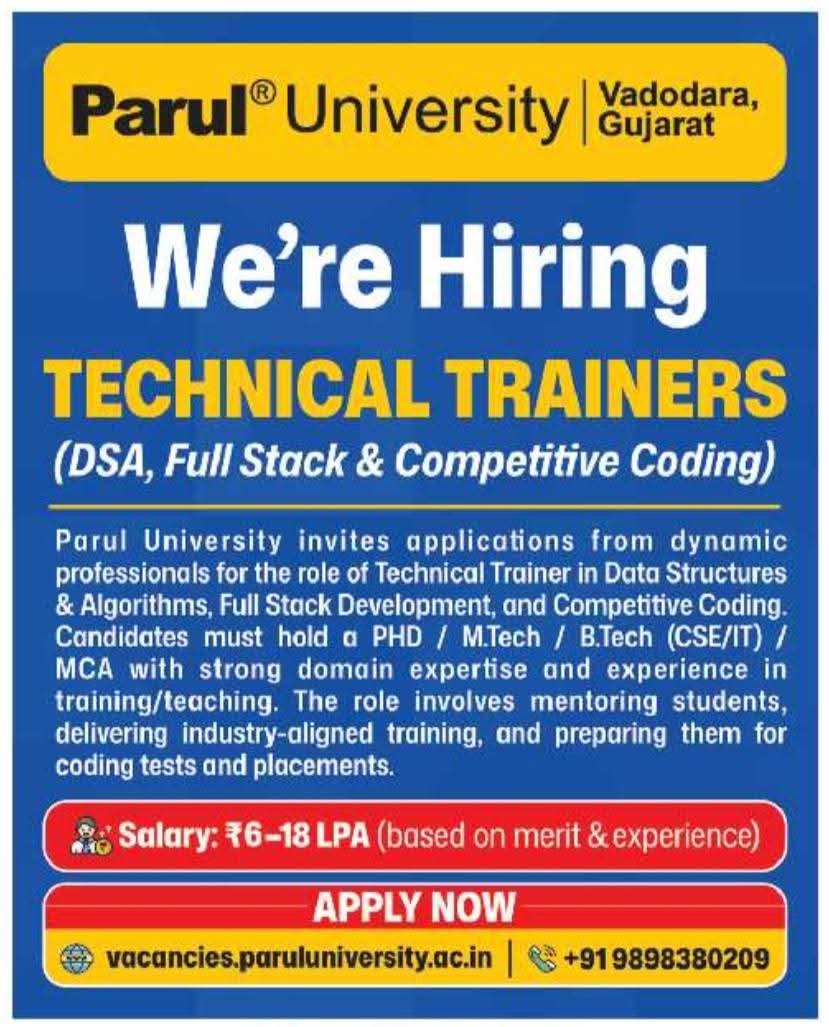 Hiring Technical Trainers