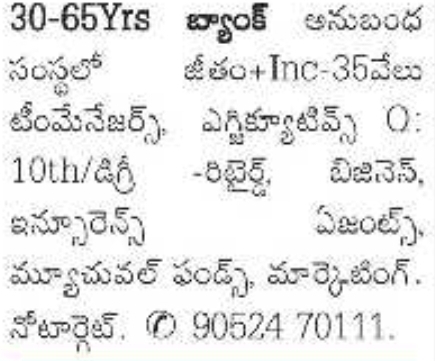 Job Opportunities: Team Managers & Executives