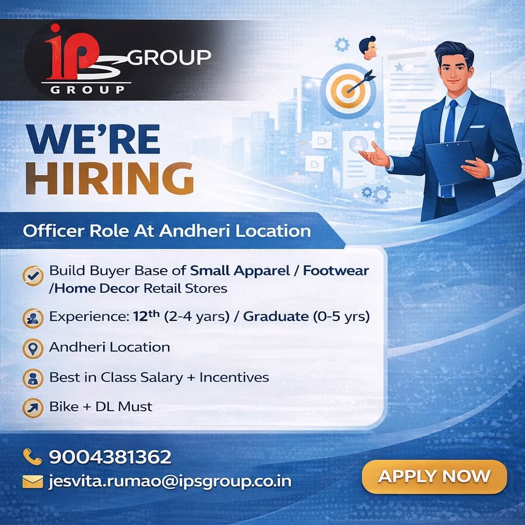 Urgent Hiring At Andheri