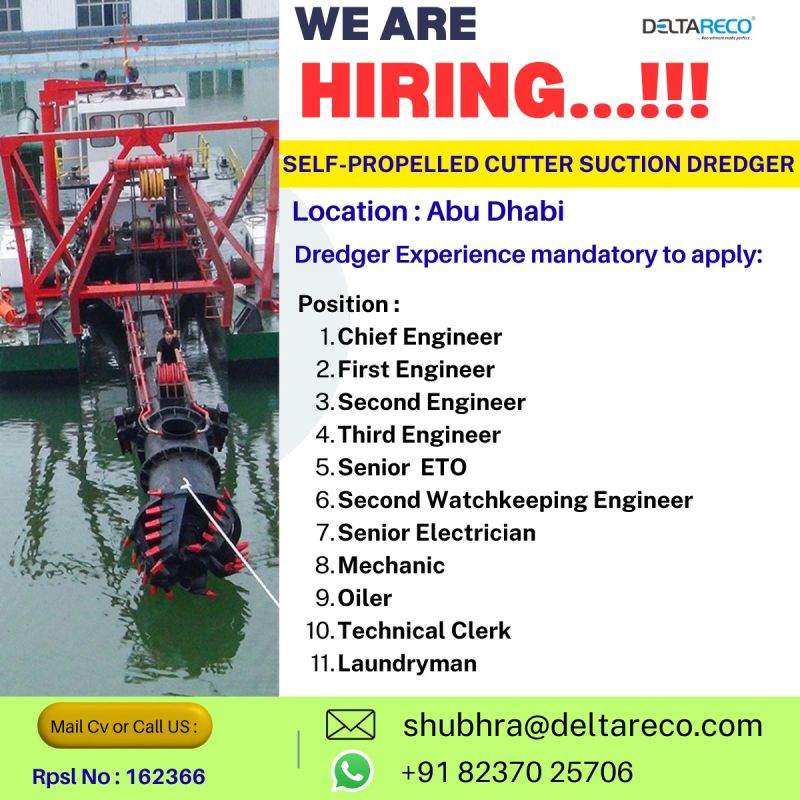 Urgent Hiring for Abu Dhabi