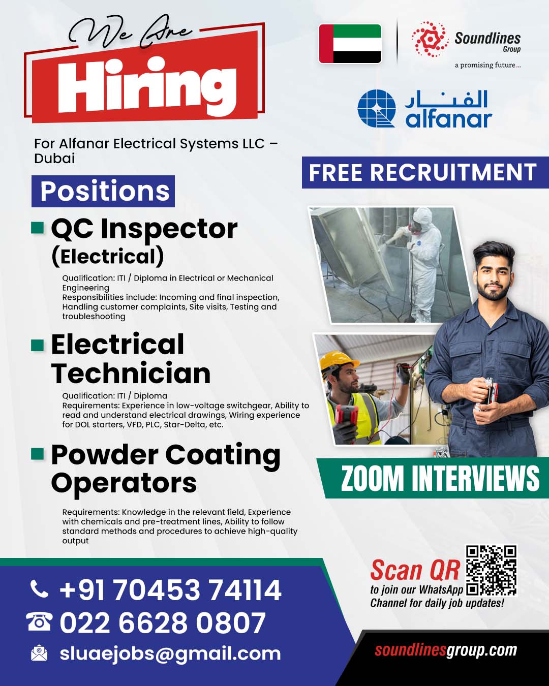 Urgent Hiring for Dubai
