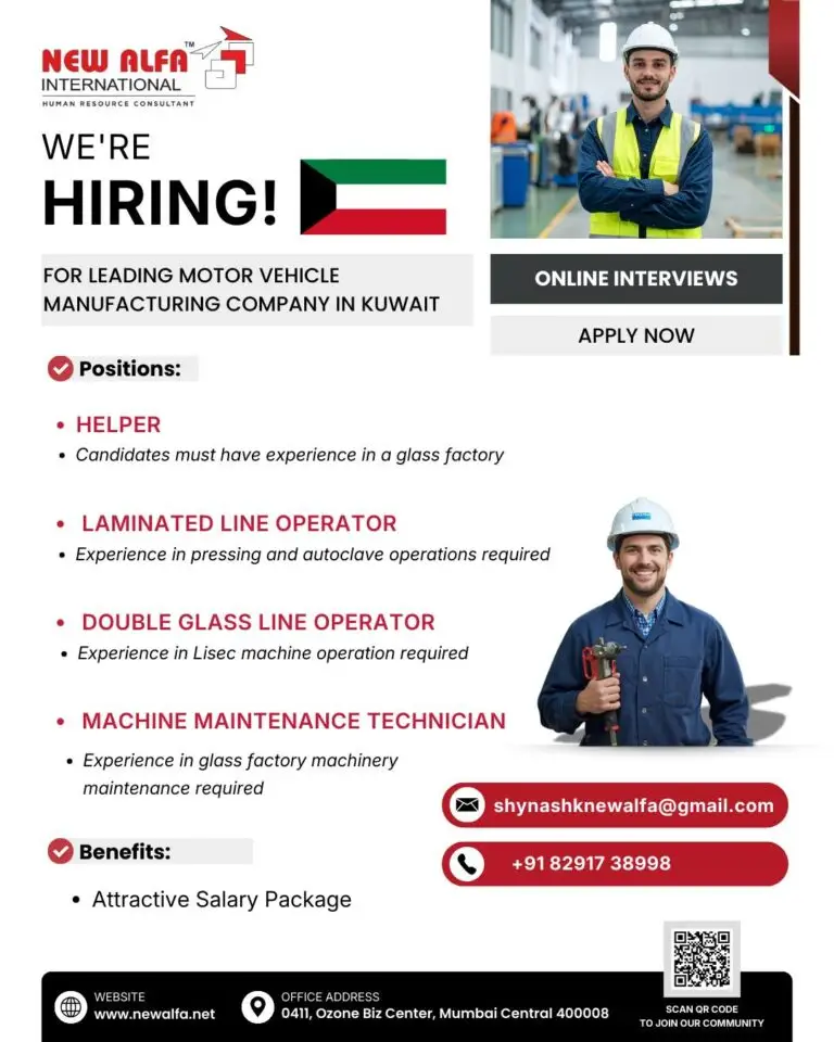 Urgent Hiring for Kuwait