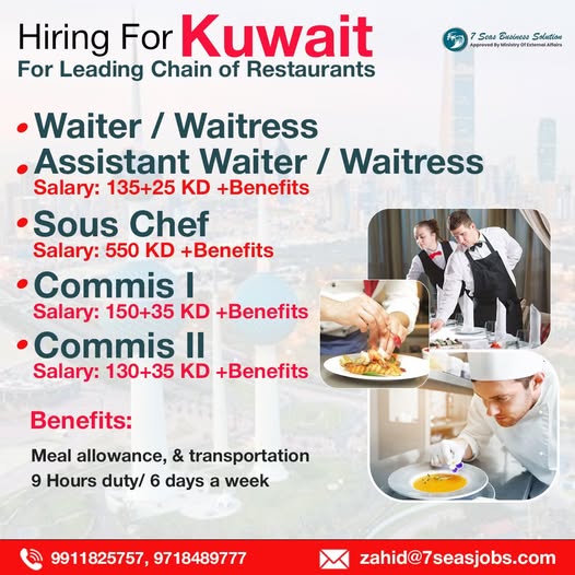 Urgent Hiring for Kuwait