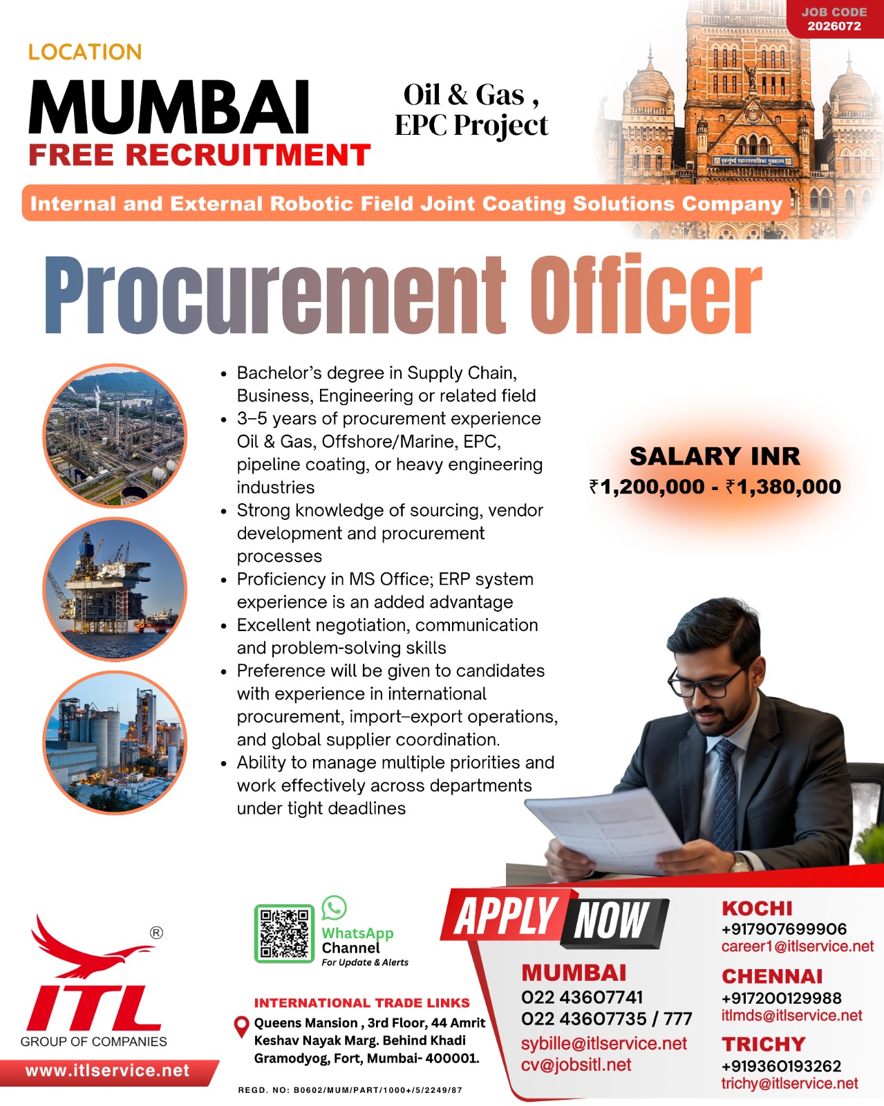 Urgent Hiring for Mumbai