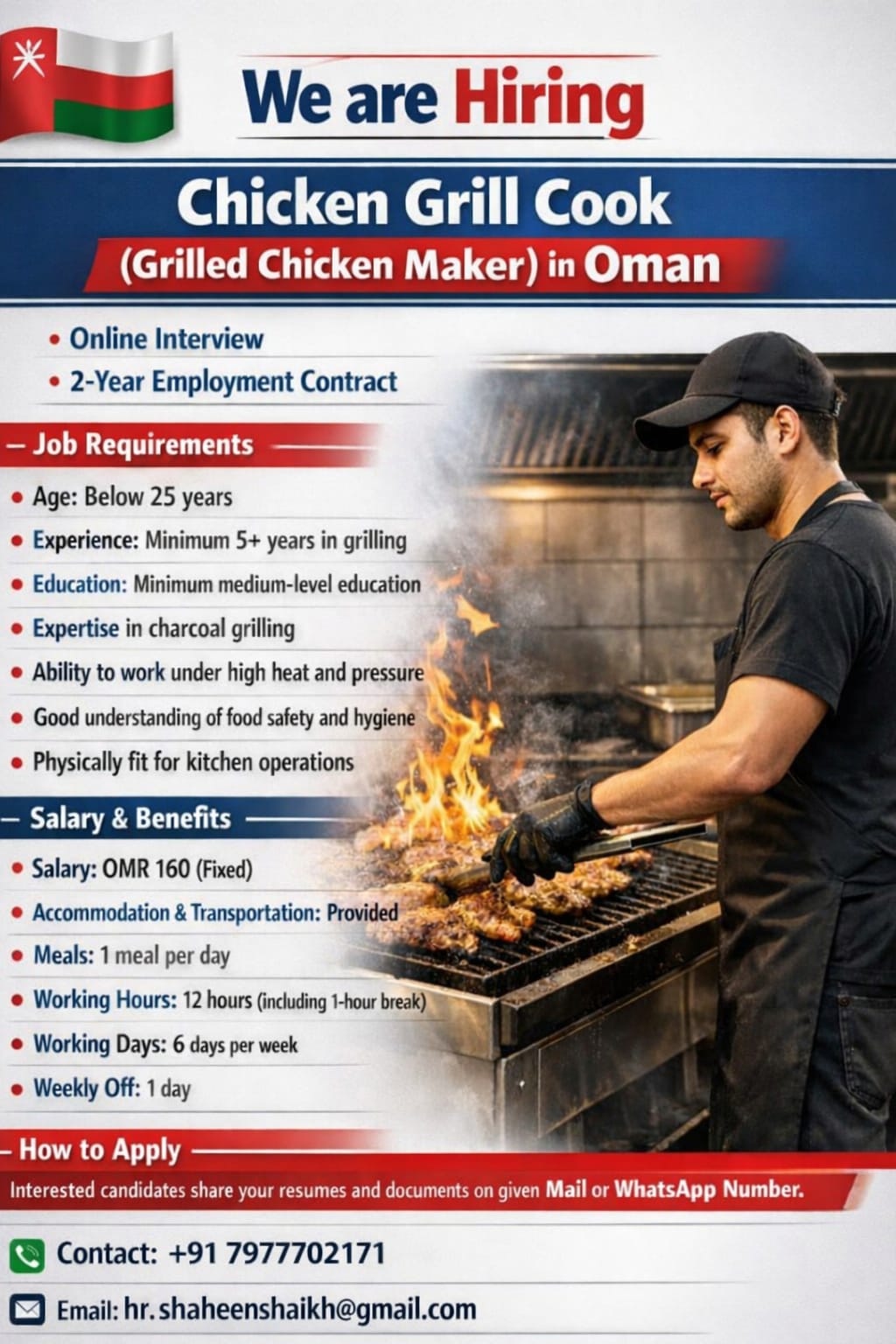 Urgent Hiring for Oman