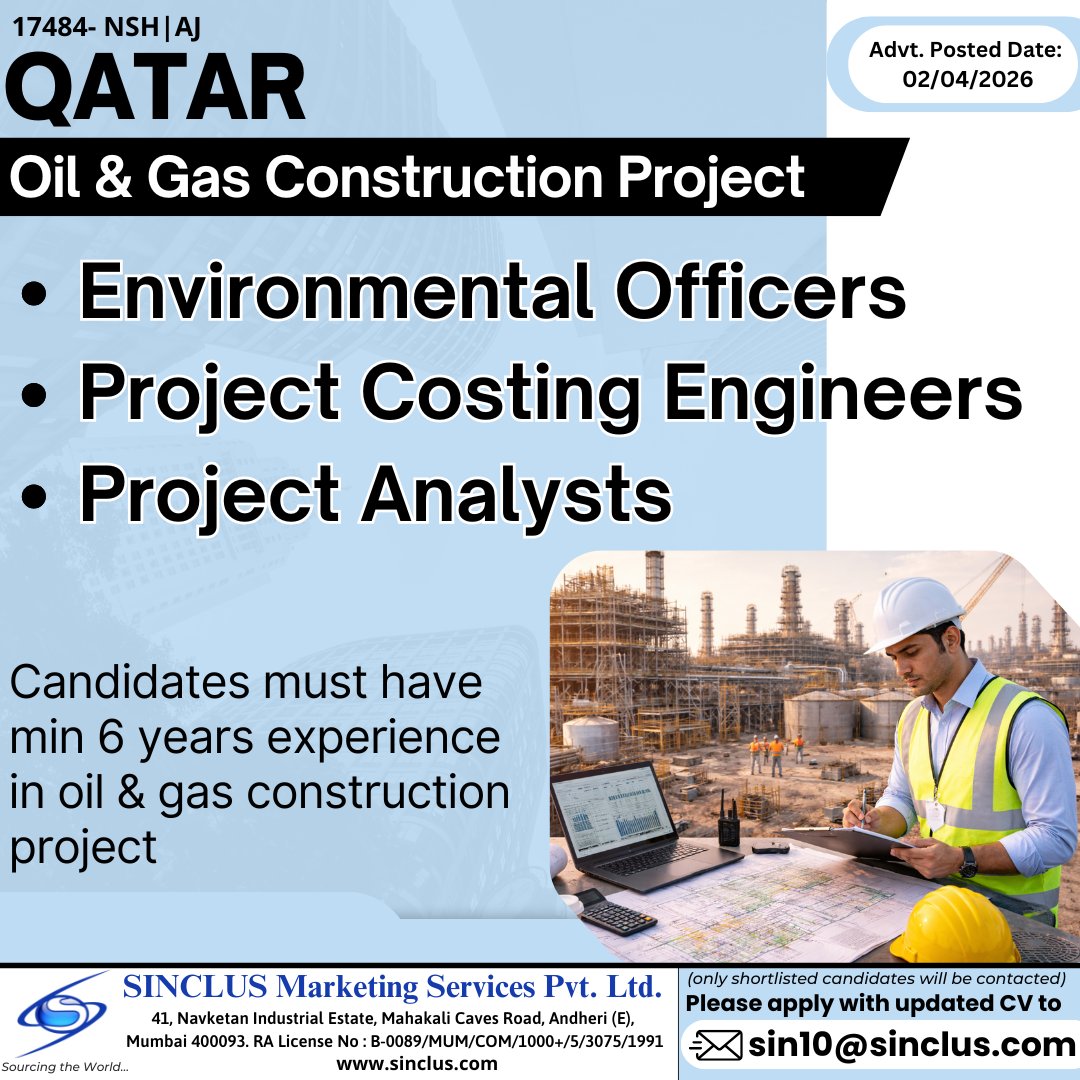 Urgent Hiring for Qatar