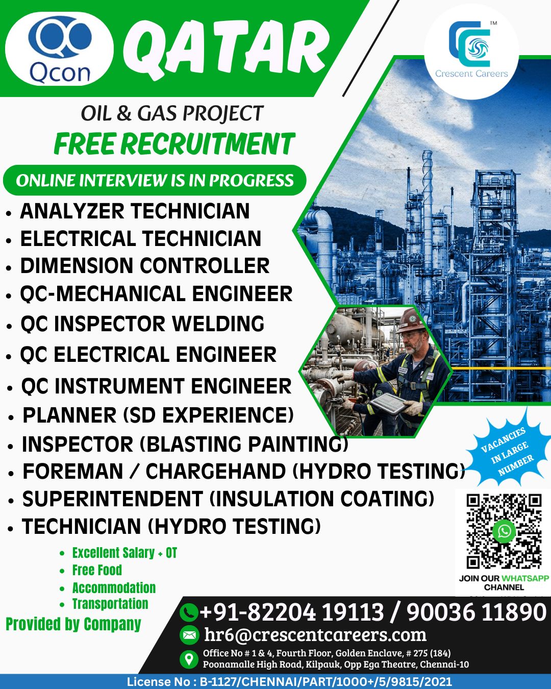 Urgent Hiring for Qatar