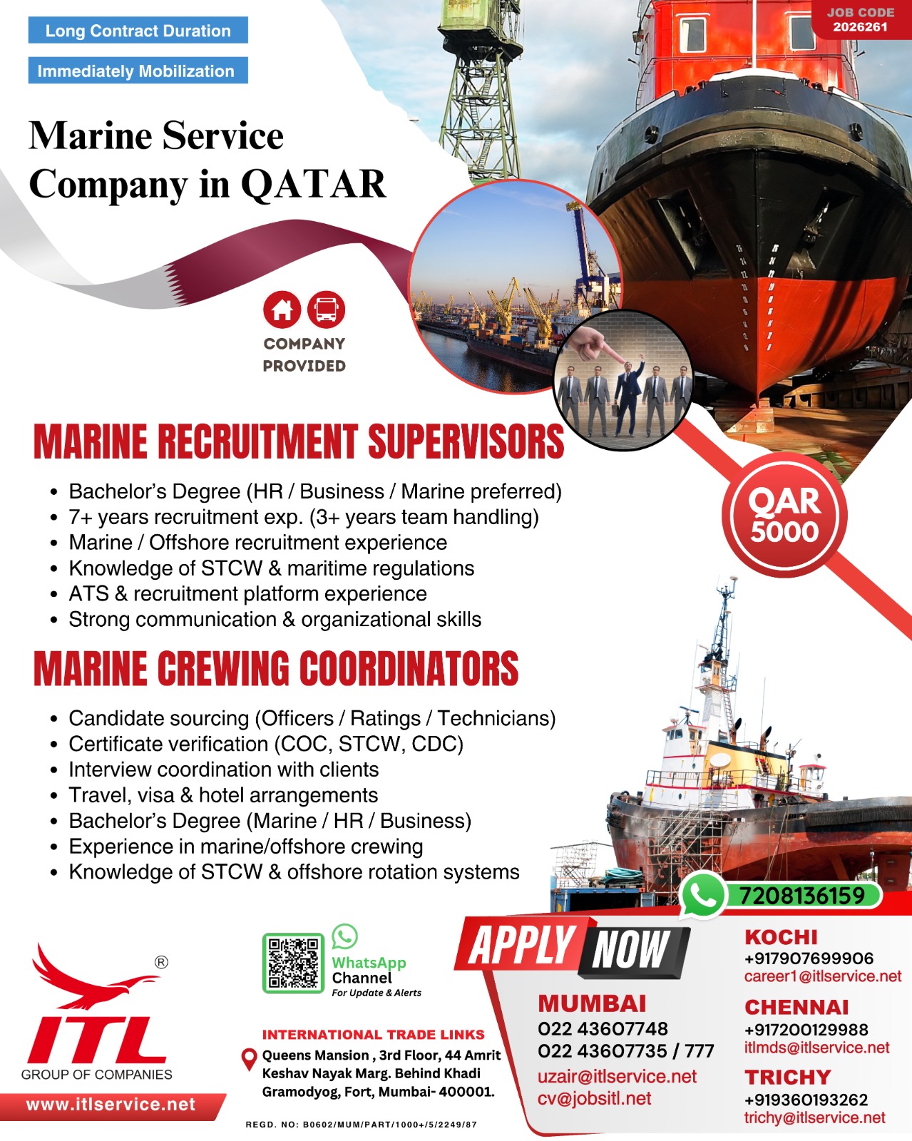 Urgent Hiring for Qatar