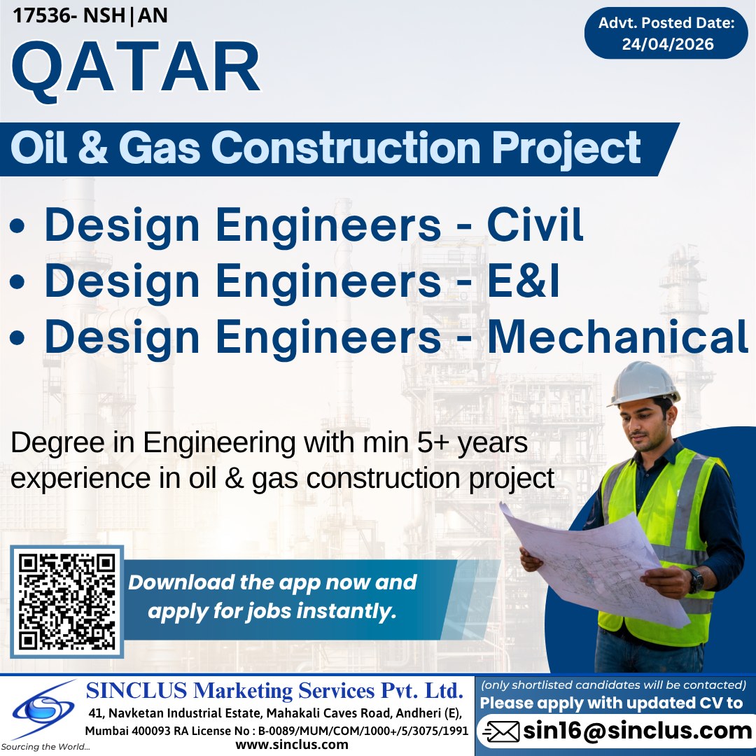 Urgent Hiring for Qatar