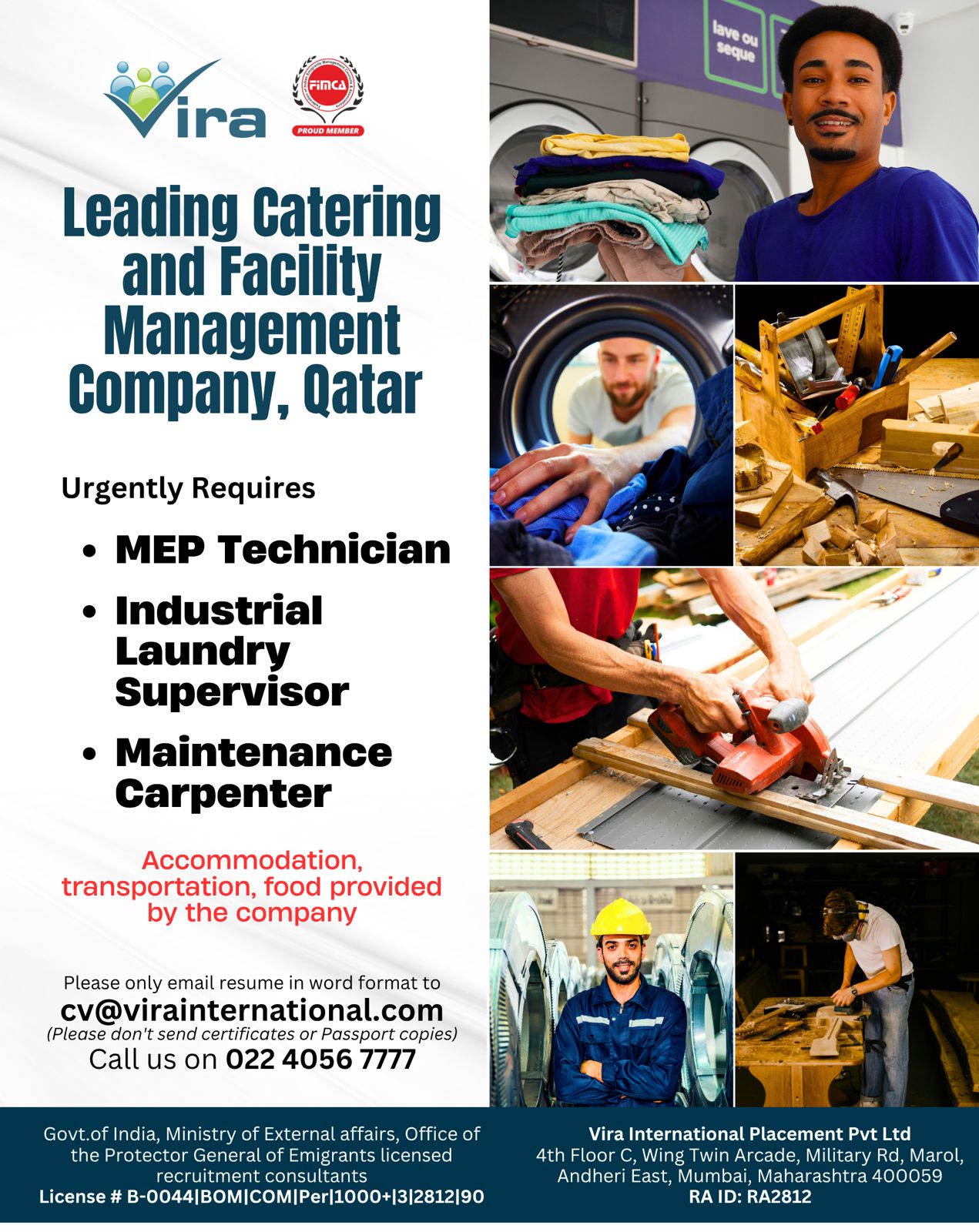 Urgent Hiring for Qatar