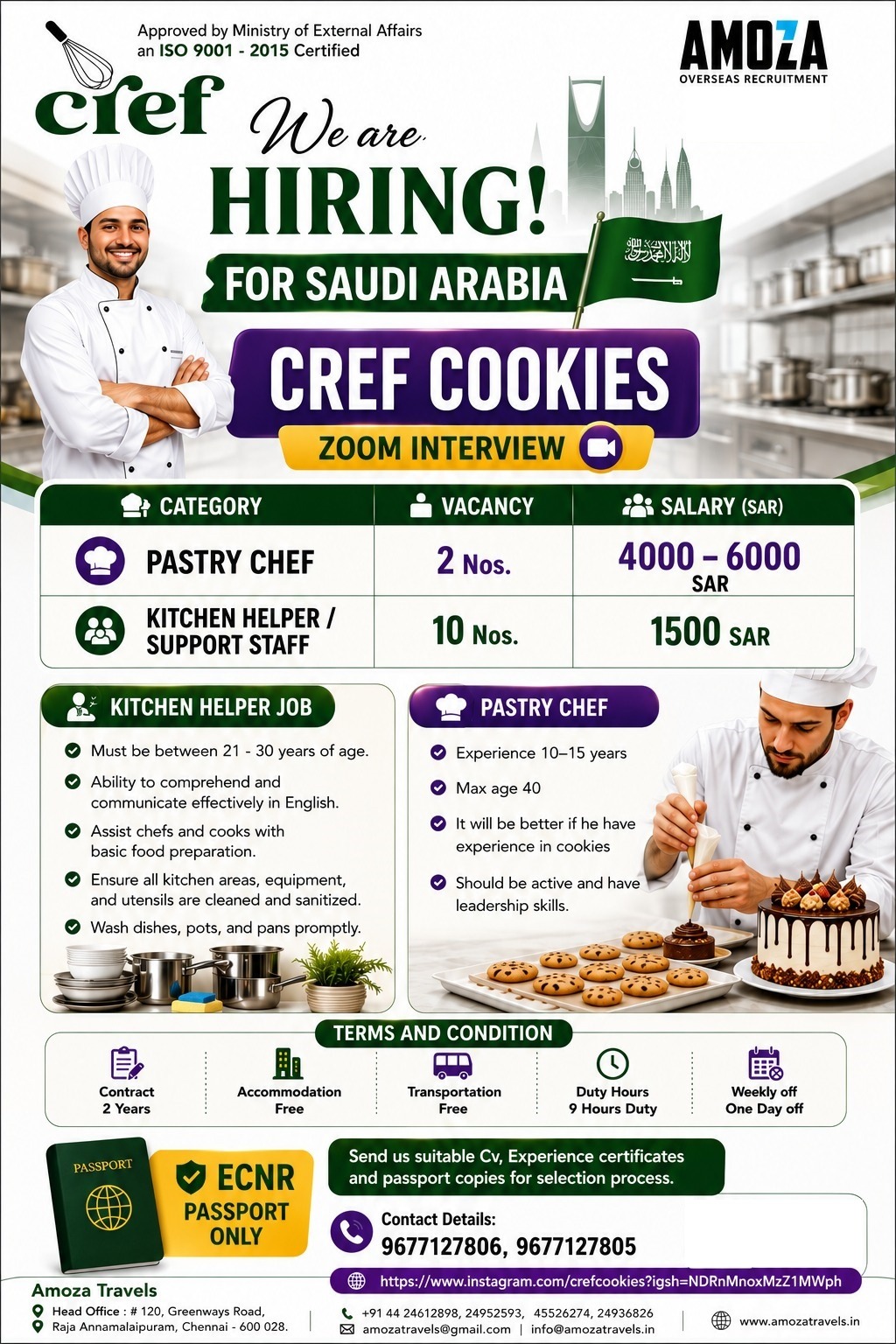 Urgent Hiring for Saudi Arabia