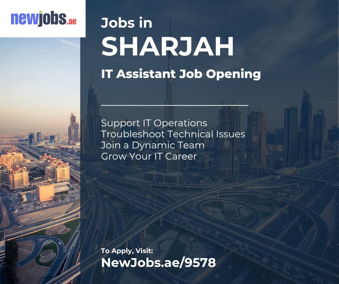 Urgent Hiring for Sharjah