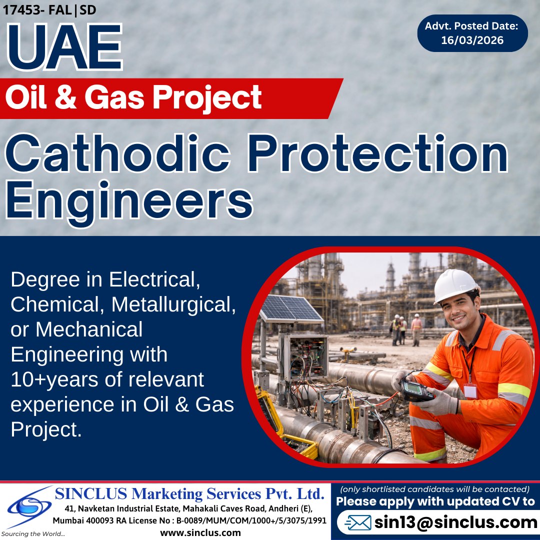 Urgent Hiring for UAE