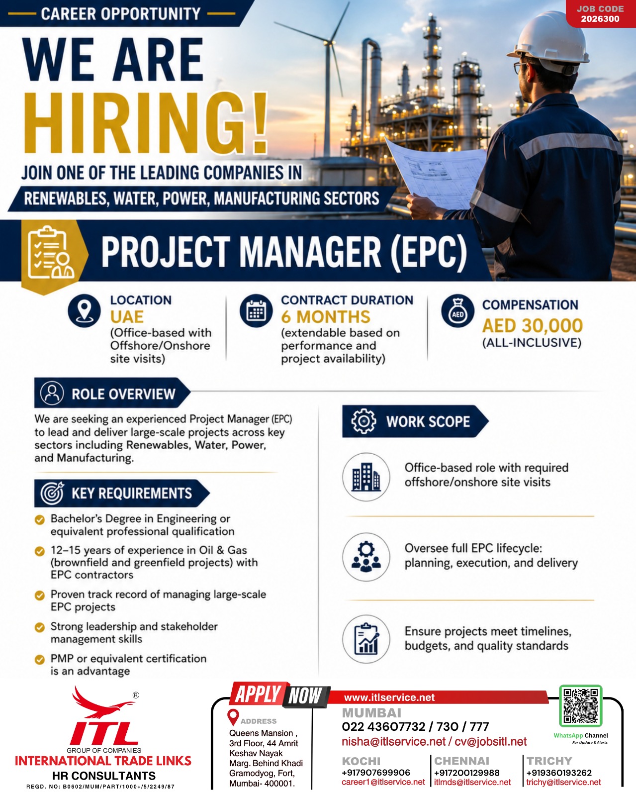 Urgent Hiring for UAE