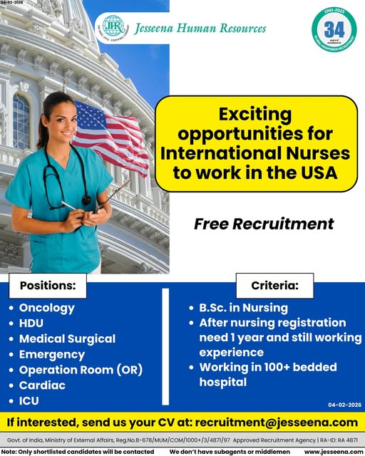 Urgent Hiring for USA