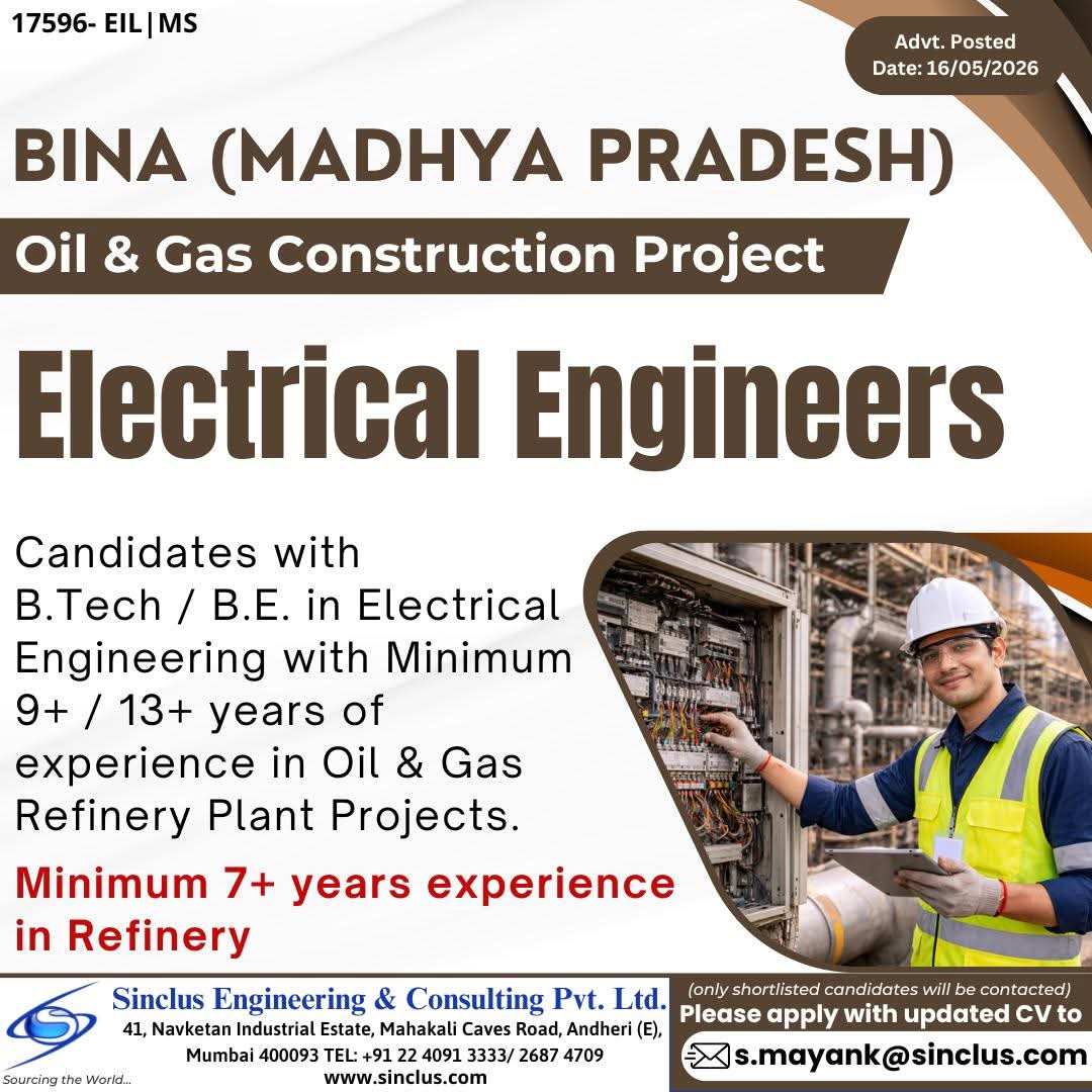 Urgent Hiring in Bina, Madhya Pradesh