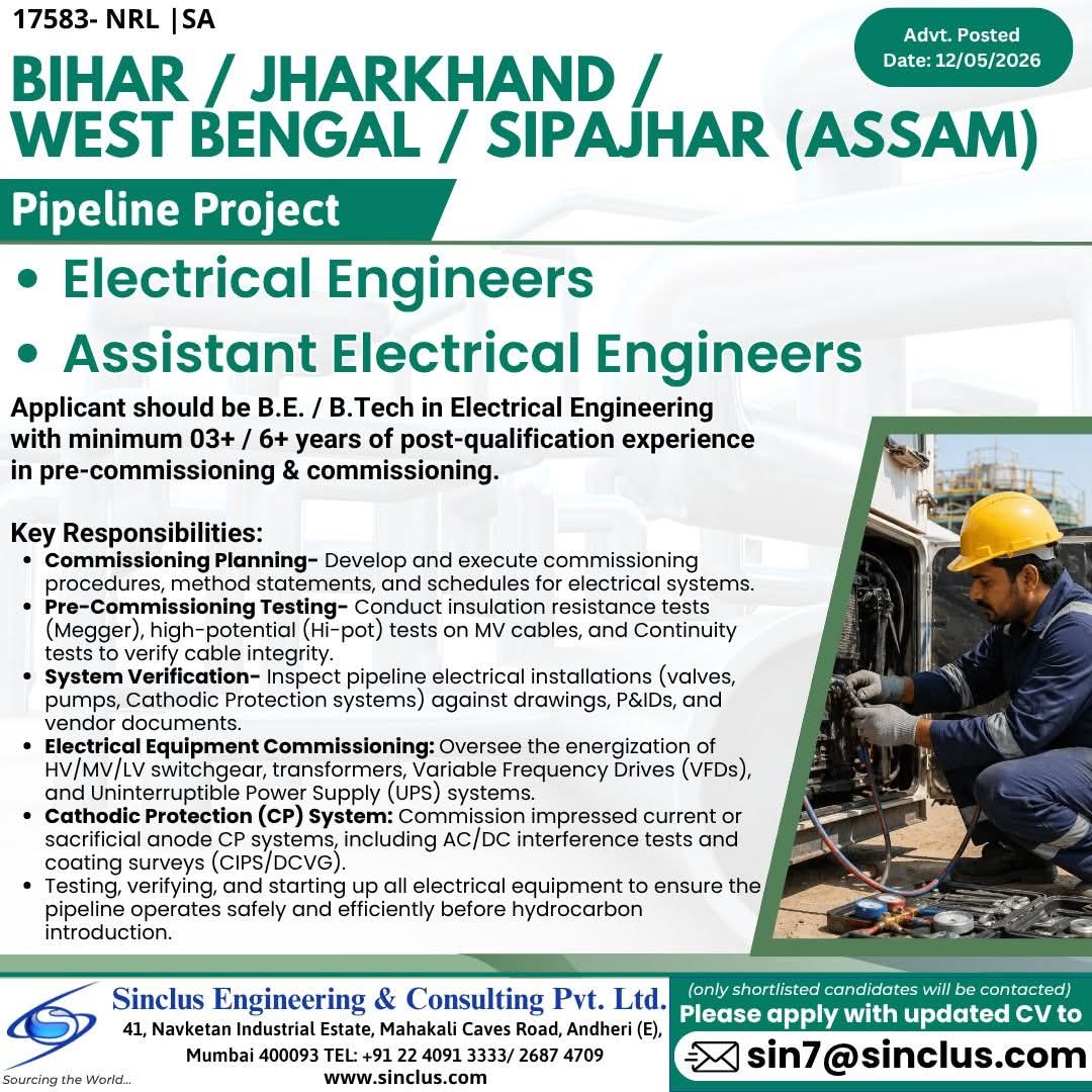 Urgent Hiring in India