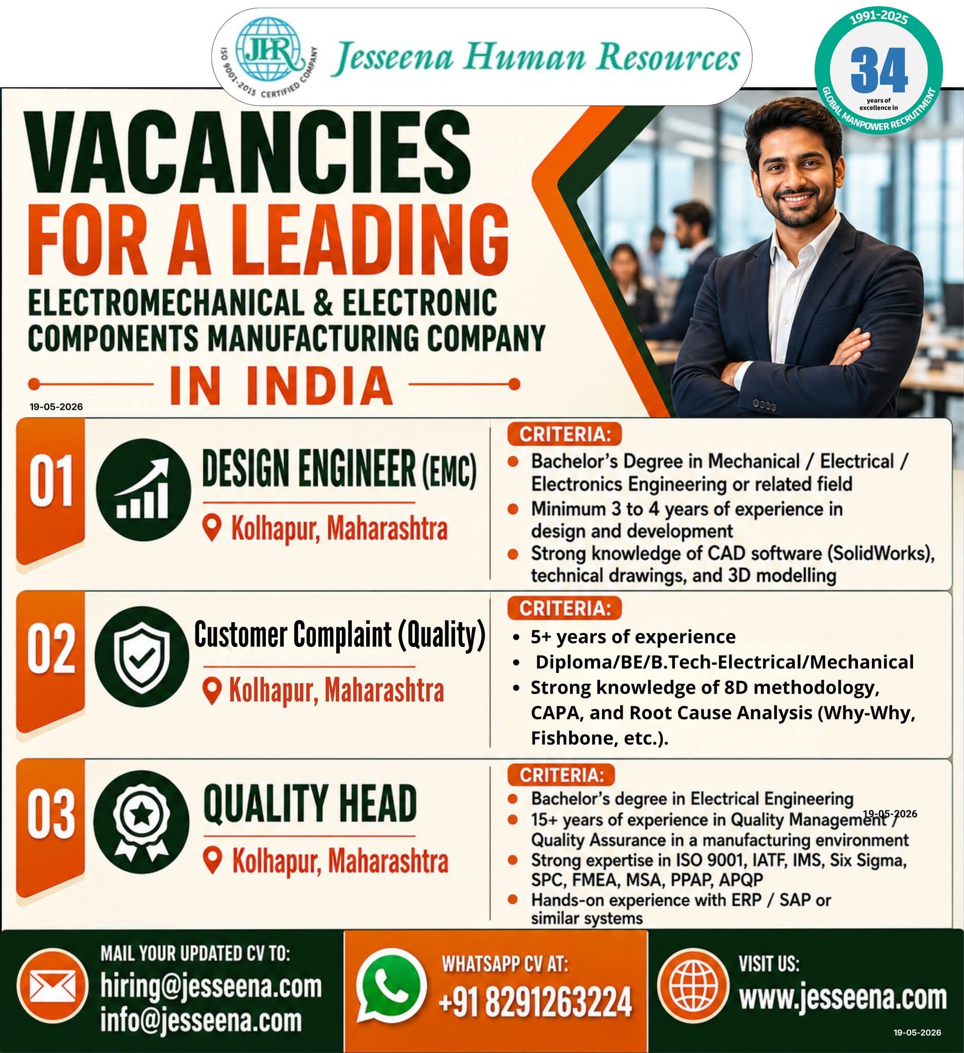Urgent Hiring in India