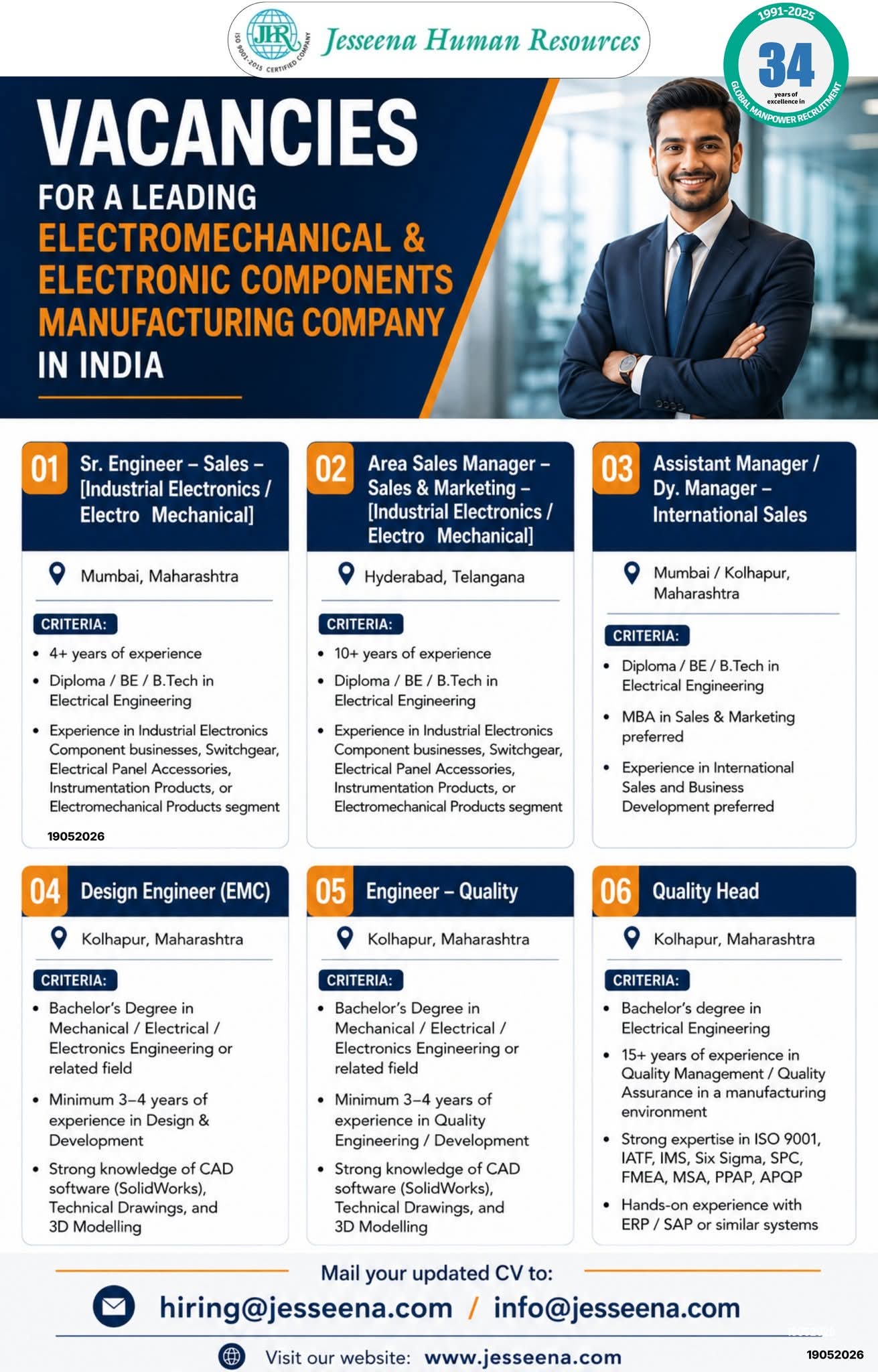 Urgent Hiring in India