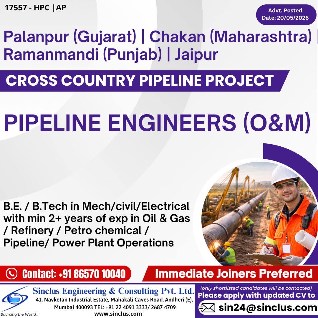 Urgent Hiring in India