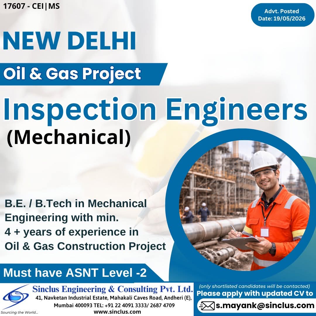 Urgent Hiring in New Delhi