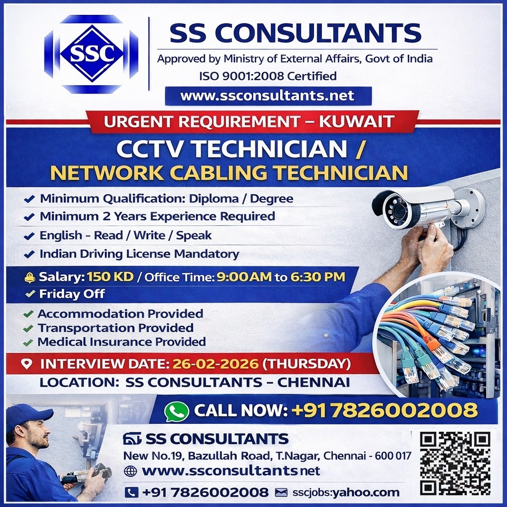Urgent Requirement For Kuwait