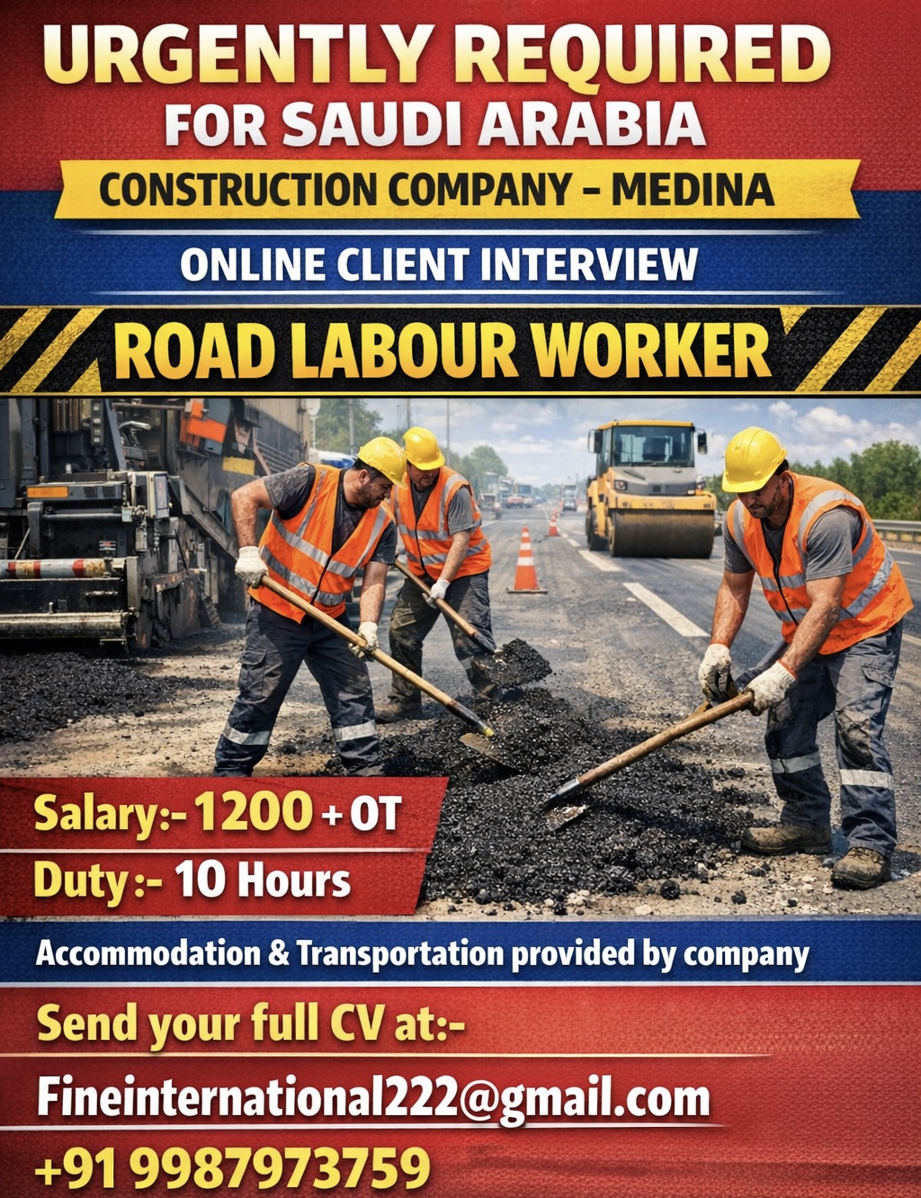 Urgent Requirement For Medina