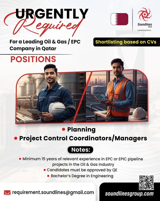Urgent Requirement For Qatar