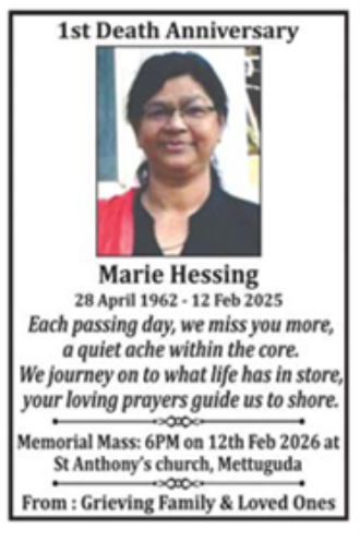 1st Death Anniversary