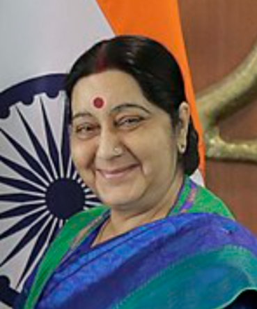 Remembering Sushma Swaraj on his birthday
