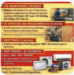 URGENTLY REQUIRED FOR SAUDI ARABIA COMPANY  ONLINE CLIENT INTERVIEW