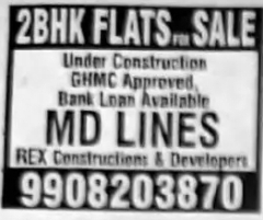 🏠 2BHK FLATS FOR SALE