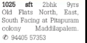 2BHK Flats for Sale