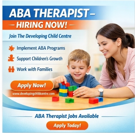 👶 ABA Therapist – Hiring Now!