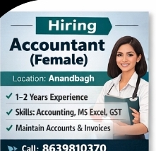 Accountant (Female) – Anandbagh