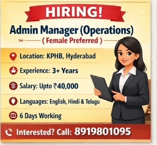 Admin Manager (Operations)