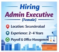 Administration Executive (Female)