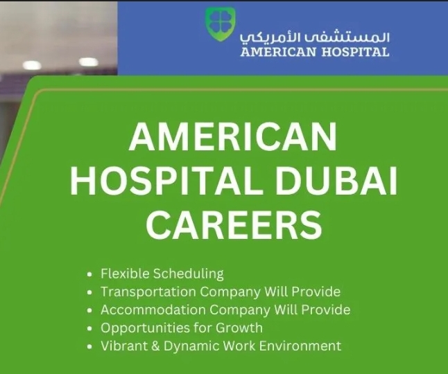 American Hospital now hiring!!!!!