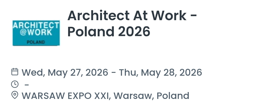 Architect At Work - Poland 2026